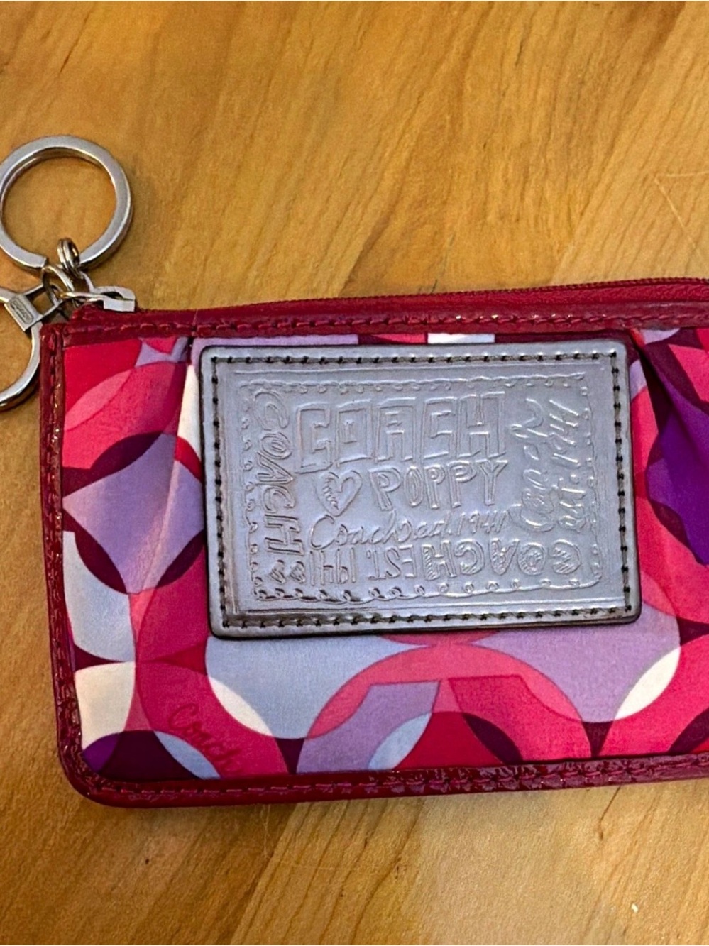 Vintage Y2K Coach Poppy Coin + Card Pouch